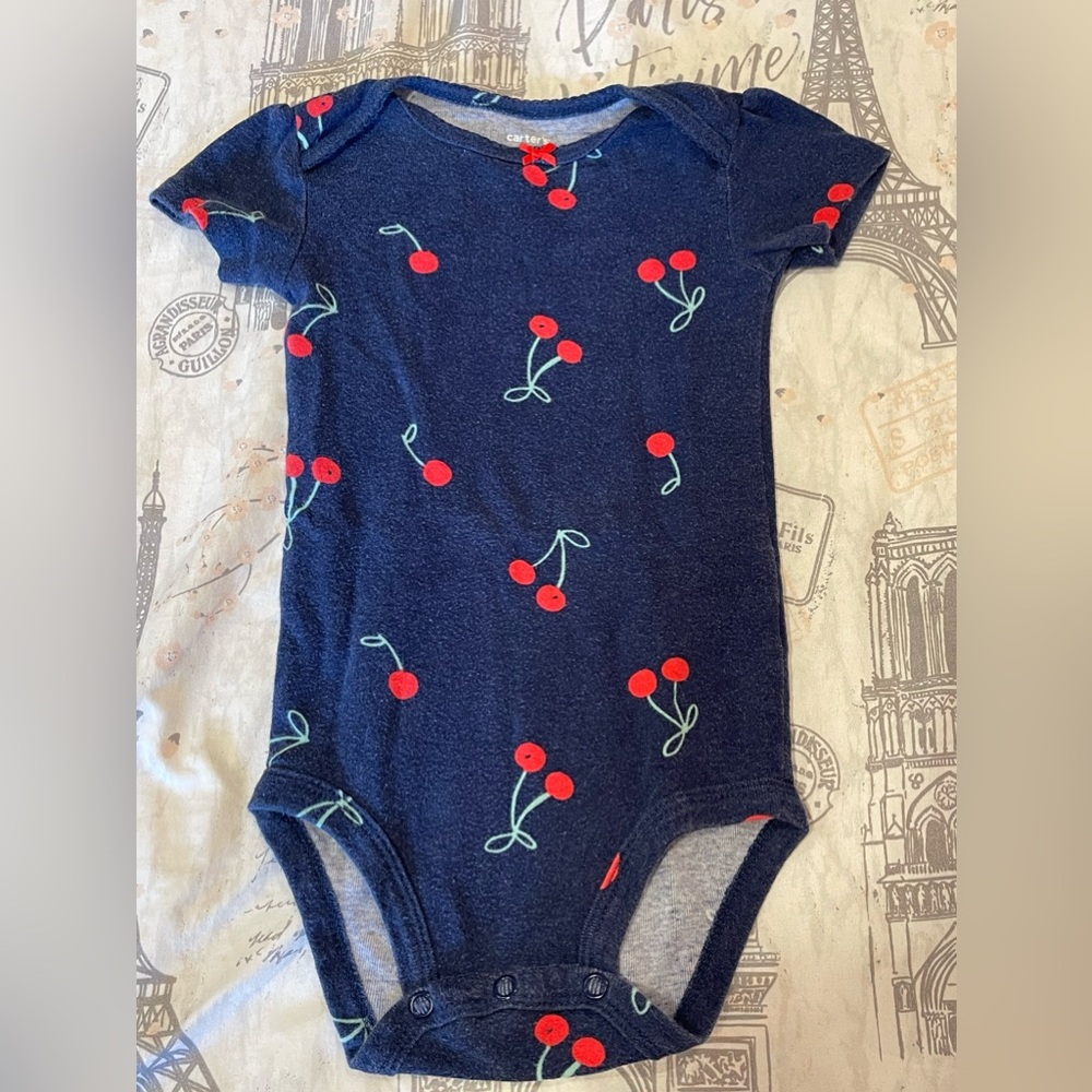 Carters 18m cherry bodysuit